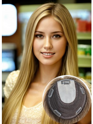 Silk Top Human Hair Topper - 03
